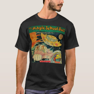 Camiseta Engraçado Presente Magia Cartoons Escola Ônibus Cr