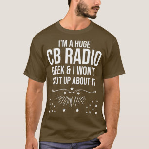Camiseta Engraçado Presente no Rádio Ham - Sou Um Enorme 