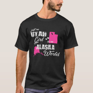 Camiseta Engraçado Presente Utah Shirts Apenas uma garota d