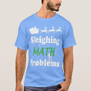 Camiseta Engraçado Problema matemático com sono Professor d