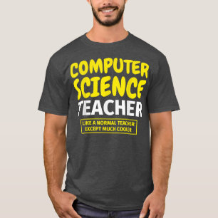 Camiseta Engraçado Professor de Ciência da Computação