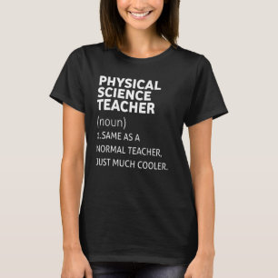 Camiseta Engraçado Professor de Ciências Físicas