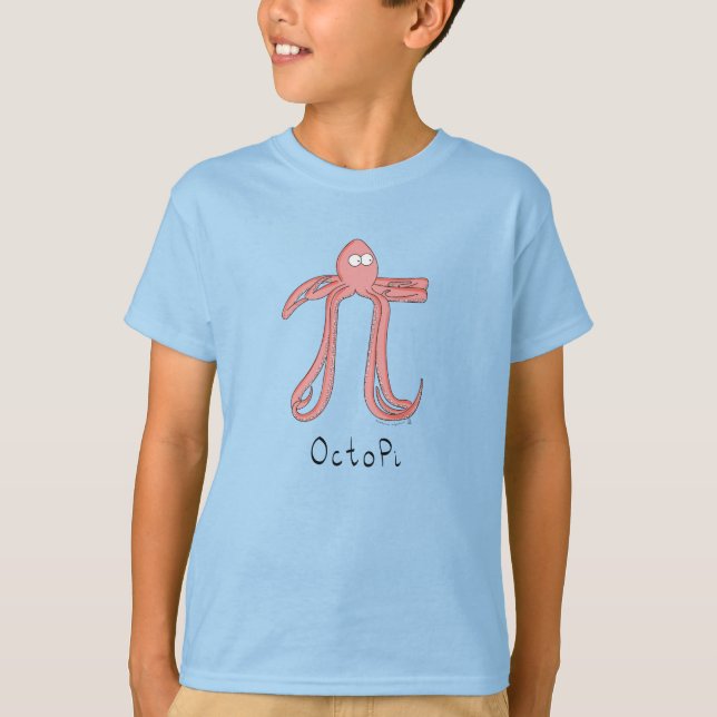 Camiseta Engraçado Professor de Matemática Octopus (Frente)