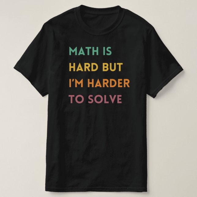 Camiseta Engraçado Professor de Matemática Presente | Amant (Frente do Design)