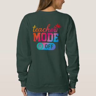 Camiseta Engraçado Professor dizendo tropicais de fim de an