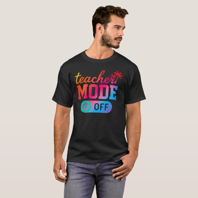 Camiseta Engraçado Professor dizendo tropicais de fim de an (Frente Completa)