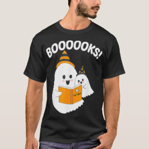 Camiseta Engraçado Professor Halloween Ghost Boookies bb