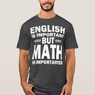 Camiseta Engraçado Professor Nerd de Ciência da Matemática