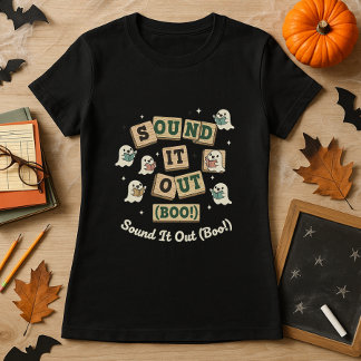 Camiseta Engraçado Professora De Telefonia Do Halloween Soo