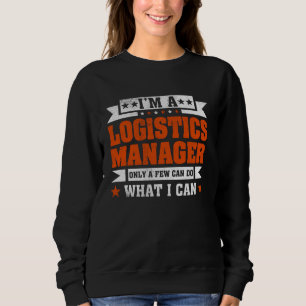 Camiseta Engraçado Profissão, sou gerente de logística