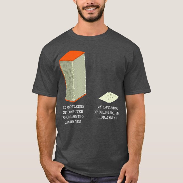 Camiseta Engraçado Programação de Codificação de Memórias d (Frente)
