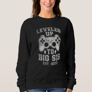 Camiseta Engraçado Promovido a Irmã Mais Velha Promovida a 