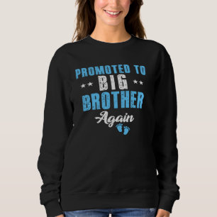 Camiseta Engraçado Promovido Para O Big Bro Vintage Levado 