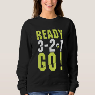 Camiseta Engraçado Pronto Comece A Executar Para Executando