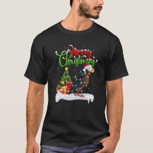 Camiseta Engraçado Puffin Bird Lover Xmas Lighting Puffin 