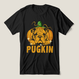 Camiseta Engraçado Pugkin Pug Lover