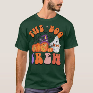 Camiseta Engraçado Pumpkins e Fantasma a Tripulação Boo Fel