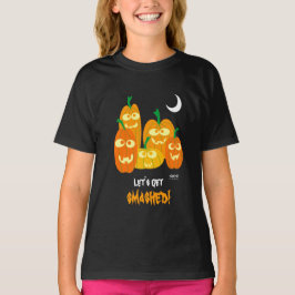 Camiseta Engraçado Pumpkins esmagando o Bebendo do Dia das 