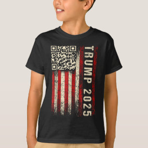 Camiseta Engraçado Qr Donald Trump Dancing Código 47_45 Víd