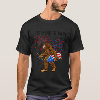 Camiseta Engraçado Quarto De Julho De 4 De Julho, Eu Estou 