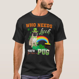 Camiseta Engraçado Que Precisa De Sorte Quando Você Tem Uma