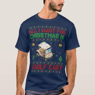 Camiseta Engraçado Que Tudo Que Quero Para O Natal É Um Car
