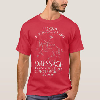 Camiseta Engraçado Quote Equestriano Dressage Cavalo Cavale