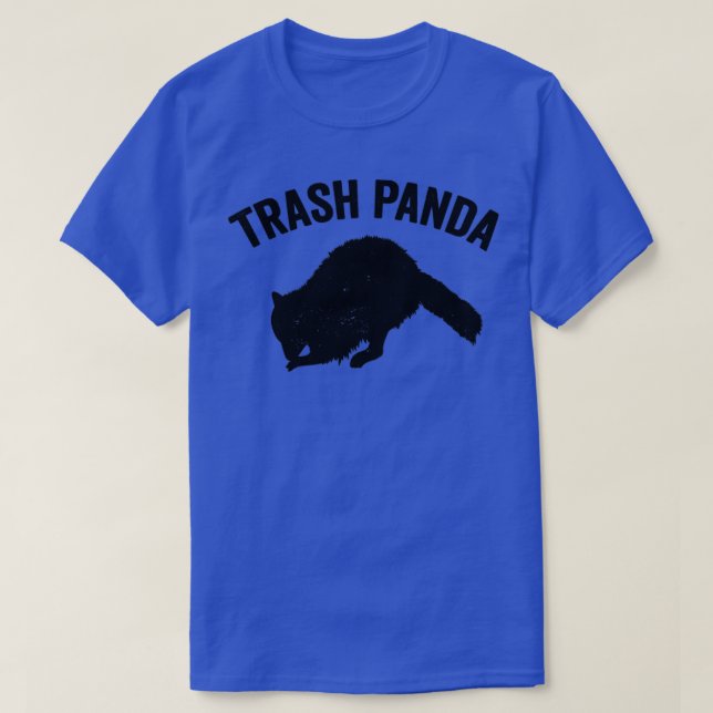 Camiseta Engraçado Raccoon Trash Panda (Frente do Design)