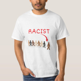 CAMISETA ENGRAÇADO RACISTA