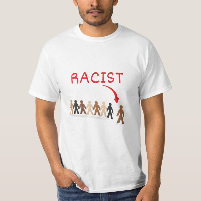 CAMISETA ENGRAÇADO RACISTA (Frente)