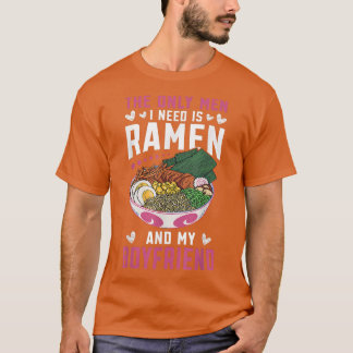 Camiseta Engraçado Ramen Os Únicos Homens - Shoyu Ramen