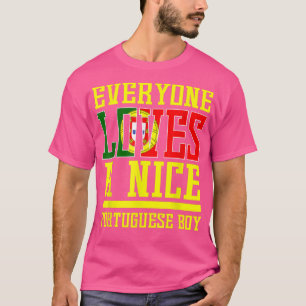 Camiseta Engraçado Rapaz Português Orgulhoso Memória Gif