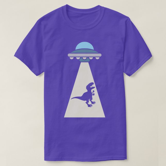 Camiseta Engraçado Rapto Dinossauro (Frente do Design)