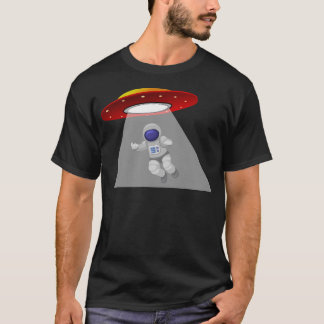 Camiseta Engraçado Rapto do Astronauta Ufo