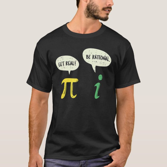 Camiseta Engraçado Realmente Seja Racional Geek De Professo (Frente)