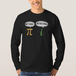 Camiseta Engraçado Realmente Seja Racional Geek De Professo