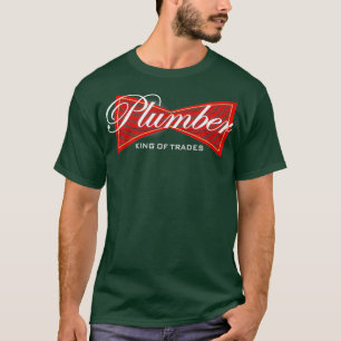 Camiseta Engraçado Rei Canalizador de Trades Tee Gift