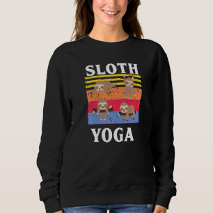 Camiseta Engraçado Retro Lama Yoga Para Homens Mulheres Bon