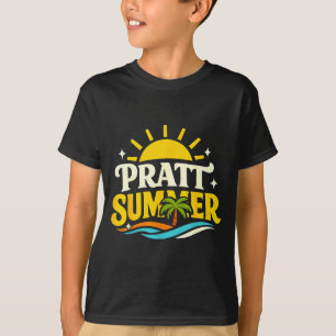 Camiseta Engraçado retrô pratt verão califórnia político