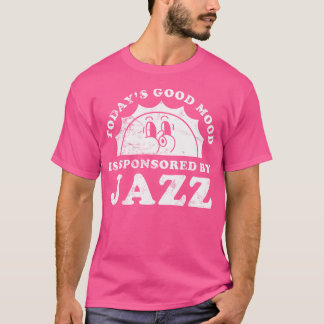 Camiseta Engraçado - Retro Vintage Jazz