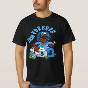 Camiseta Engraçado rico para sempre