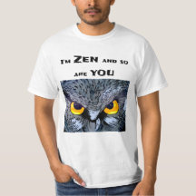 Engraçado Ridículo Meditação Zen Yoga Lover T-Shir