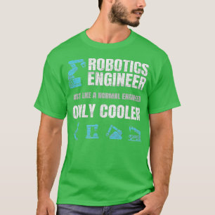 Camiseta Engraçado Robótica Definição de Engenheiro - Engi 