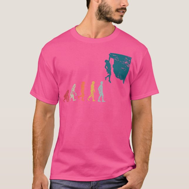 Camiseta Engraçado Rock Climdering Evoldering Gift Sobe (Frente)