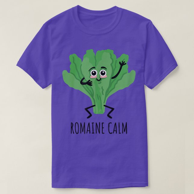 Camiseta Engraçado Romaine Calm Gardener  (Frente do Design)