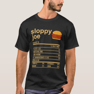 Camiseta Engraçado Roupa de Fatos Nutricionais de Ação de G