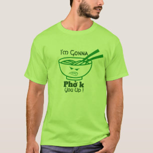 Camiseta Engraçado Rua de Piadas Pho Pun no Dia de Patrick 