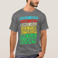 Engraçado Rugby Quote Play Rugby