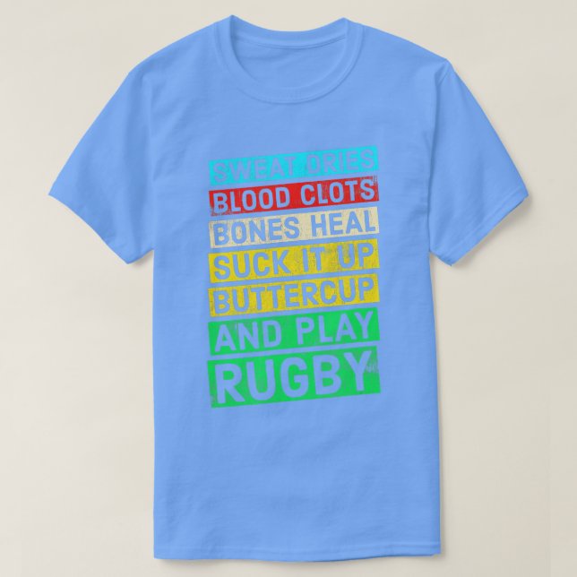 Camiseta Engraçado Rugby Quote Play Rugby (Frente do Design)