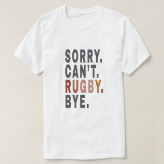 Camiseta Engraçado Rugby Weekender , para o Rugby Mãe, Dom